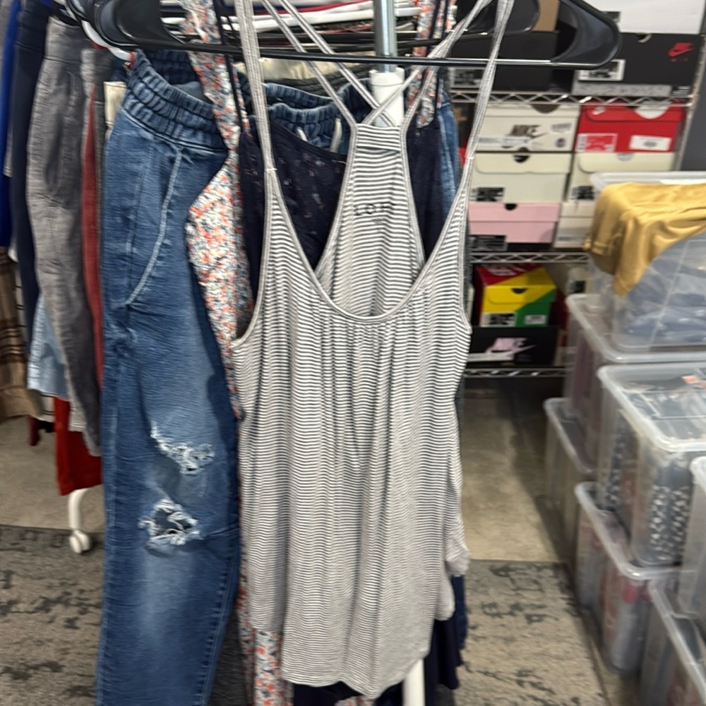 Item 114 Loft Racer Back Tank Oversized